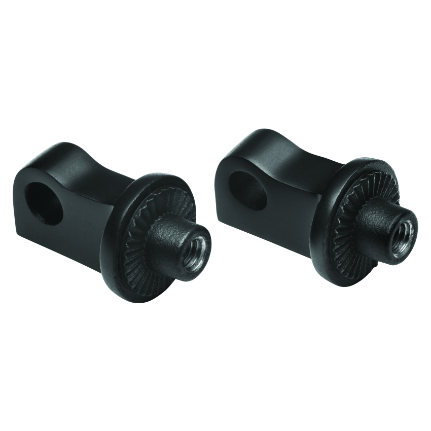 Kuryakyn 8896 Splined Peg Adapter XL Black