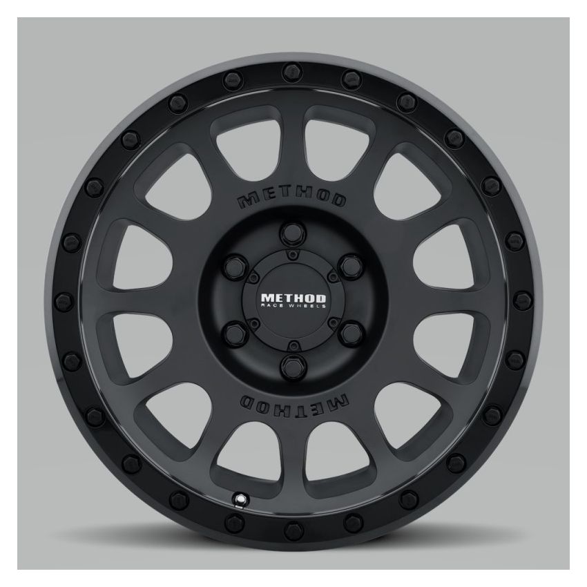 Method MR305 NV 16x8 0mm Offset 6x5.5 108mm CB Double Black Wheel