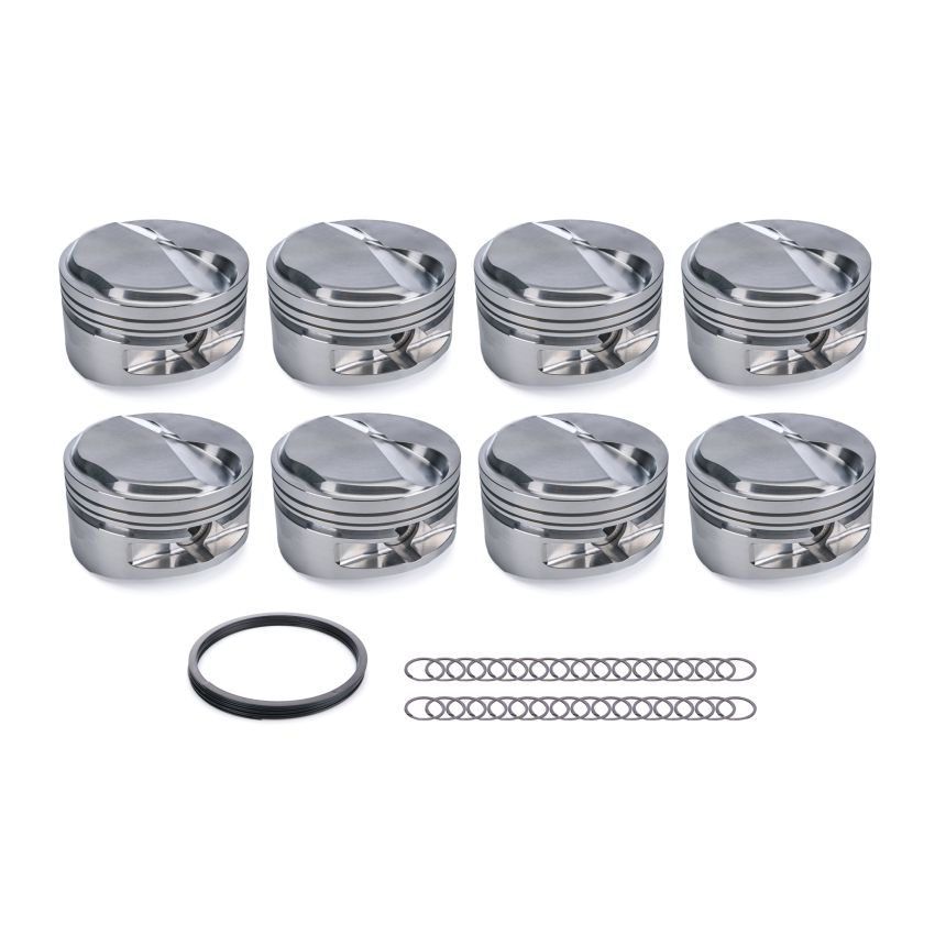 JE Pistons 296989 BBC BLOWN ALKY DOME Set of 8 Pistons