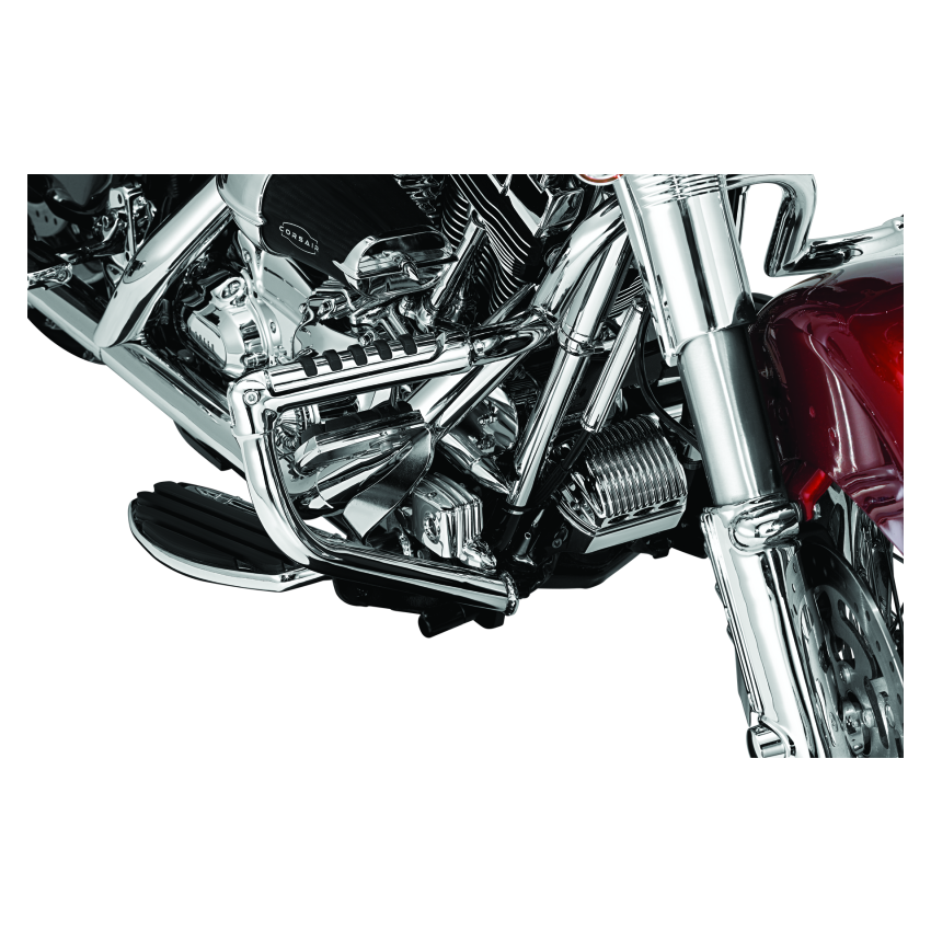 Kuryakyn 8653 Rear Master Cylinder Cover 08-Up Touring Models Chrome