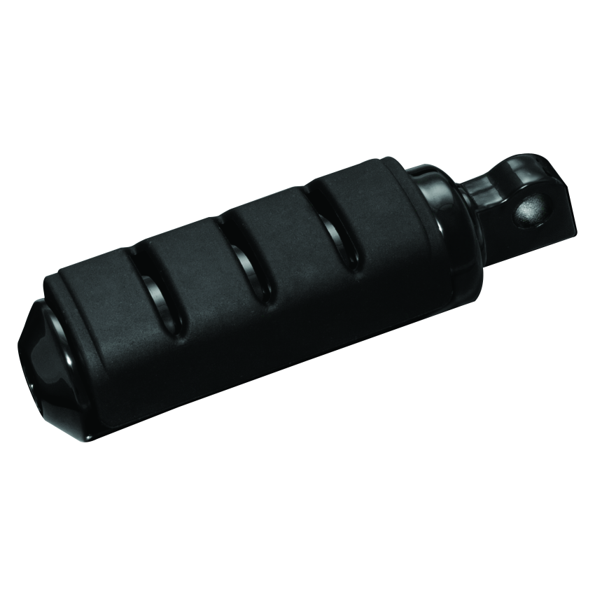 Kuryakyn 7560 Trident Small Peg With Male Adapter Gloss Black