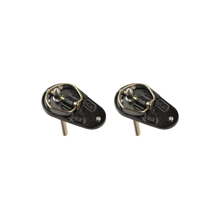 OMP RACING, INC. OMPEB0-0490 Hood Pins Zinc Plated