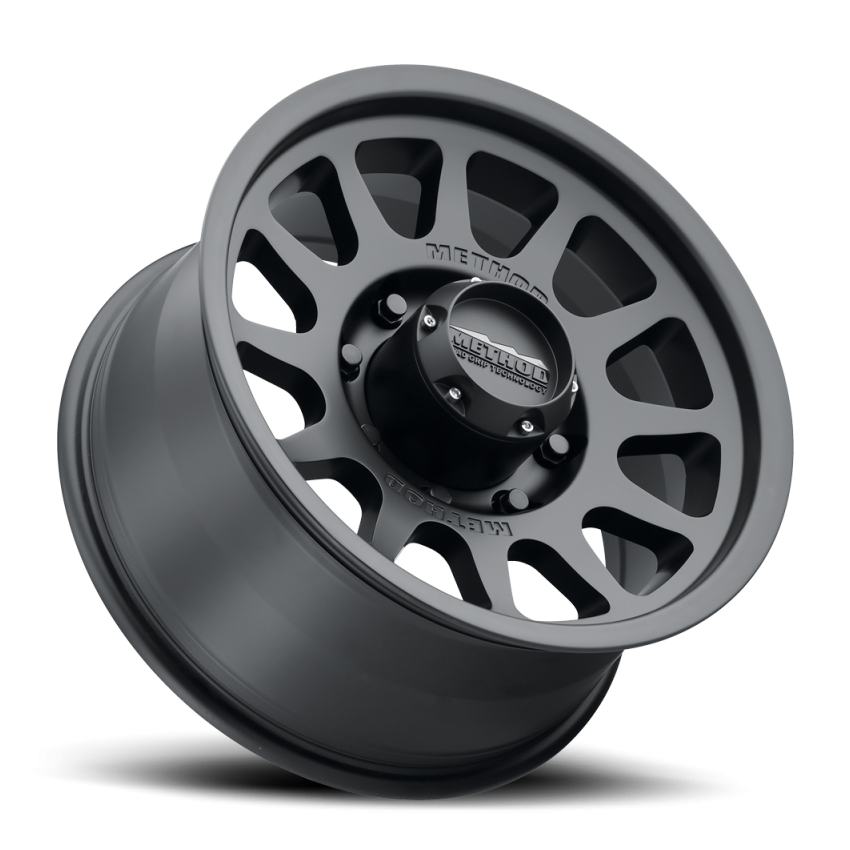 Method Wheels MR70378587500 Method MR703 17x8.5 0mm Offset 8x170 130.81mm CB Matte Black Wheel