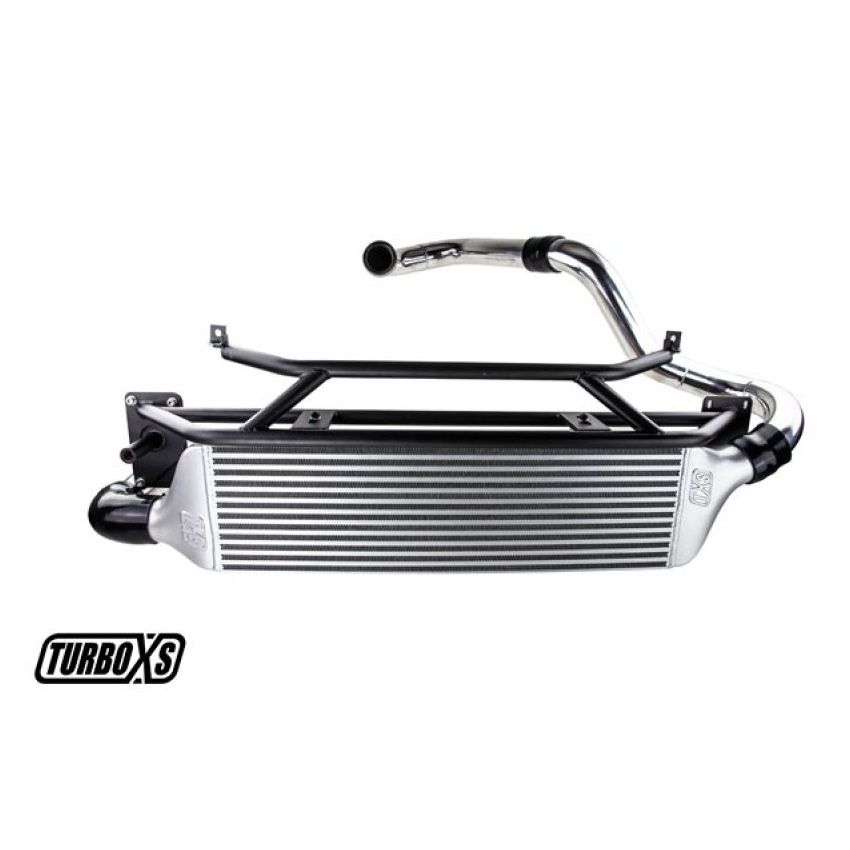 Turbo XS W15-FMIC-POL FMIC for 15-16 Subaru WRX - Polished Pipes