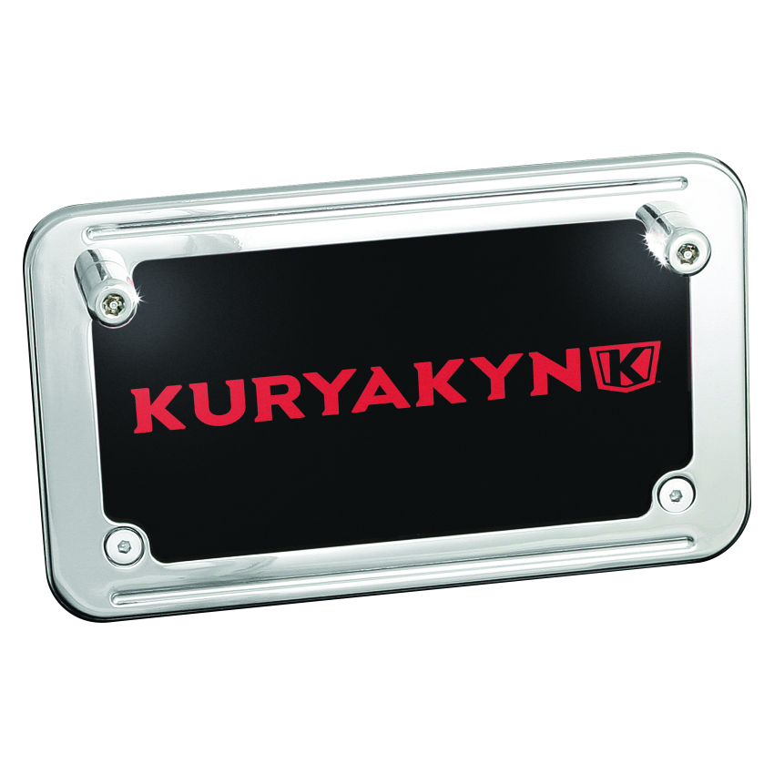 Kuryakyn 9199 Led License Plate Bolt Lights Chrome
