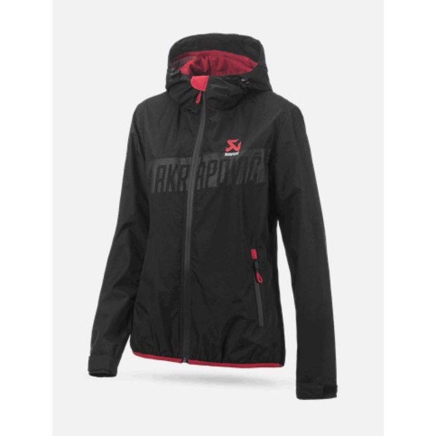 Akrapovic 802232 Womens Black Corpo Windbreaker XL