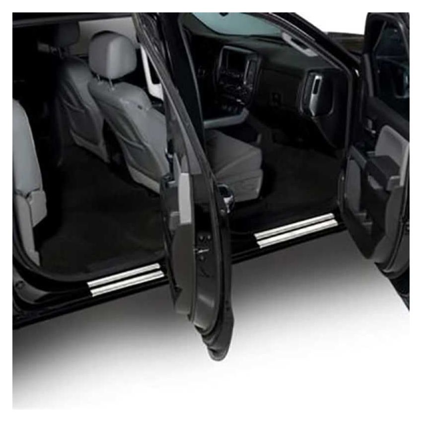 Putco 95173GM-1 14-18 Chevy Silv LD - Crew Cab w/ CHEVROLET Etching (8pcs) SS Door Sills