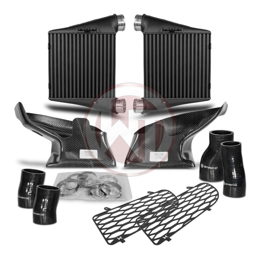 Wagner Tuning Audi RS4 B5 Gen 2 Competition Intercooler Kit w/Carbon Air Shroud
