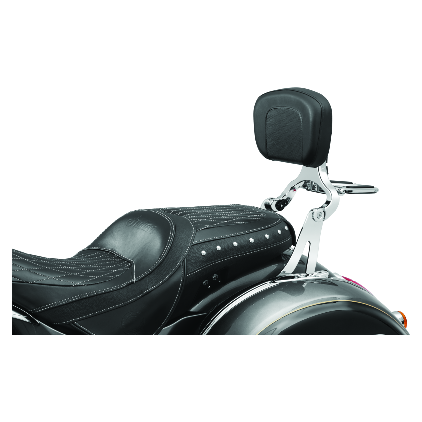 Kuryakyn 1660 Multi-Purpose Backrest Chrome