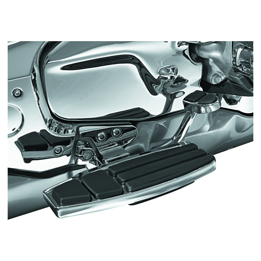 Kuryakyn 4038 Driver Floorboard Kit 01-17 GL1800 Chrome