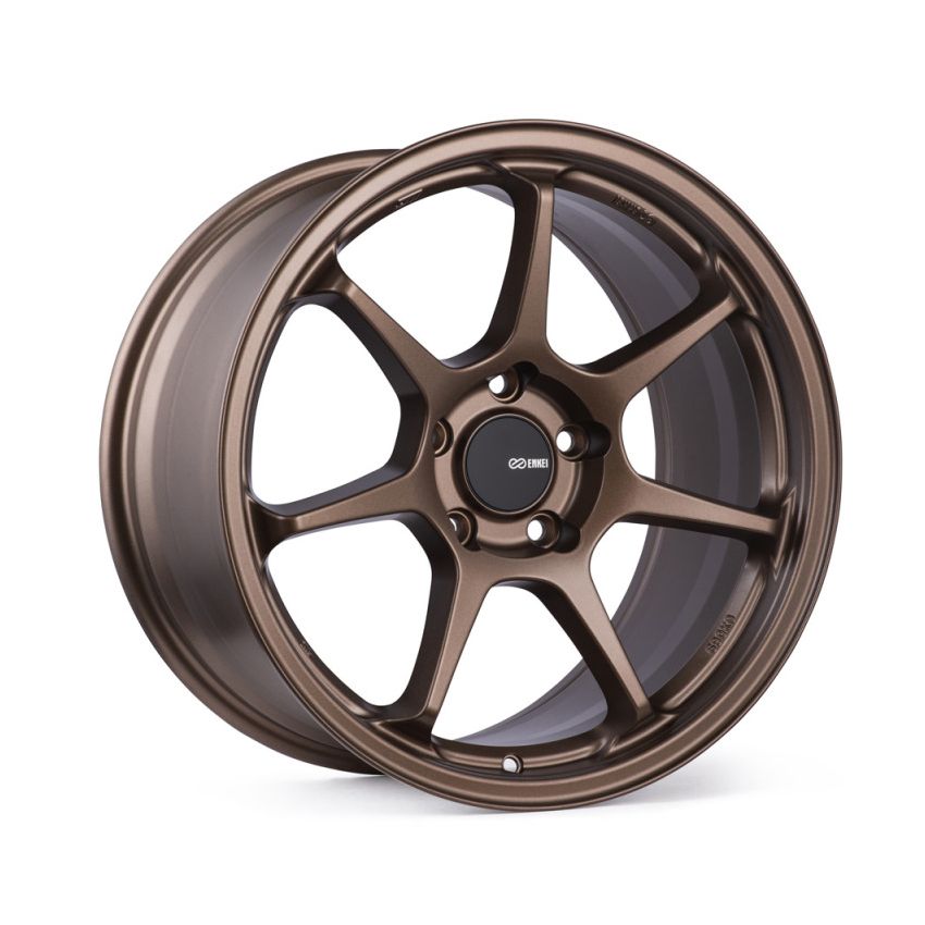 Enkei 535-895-1245ZP TS-7 18x9.5 5x120 45mm Offset 72.6mm Bore Matte Bronze Wheel