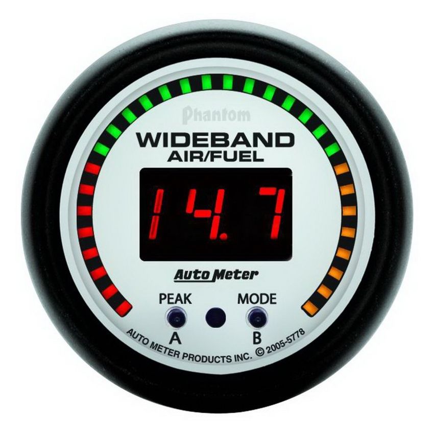 AutoMeter 5778 GAUGE, AIR/FUEL RATIO-PRO, 2 1/16