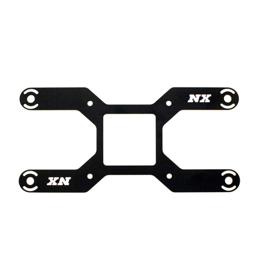 Nitrous Express Carb Plate Solenoid Bracket for 4150 (4 Solenoids)