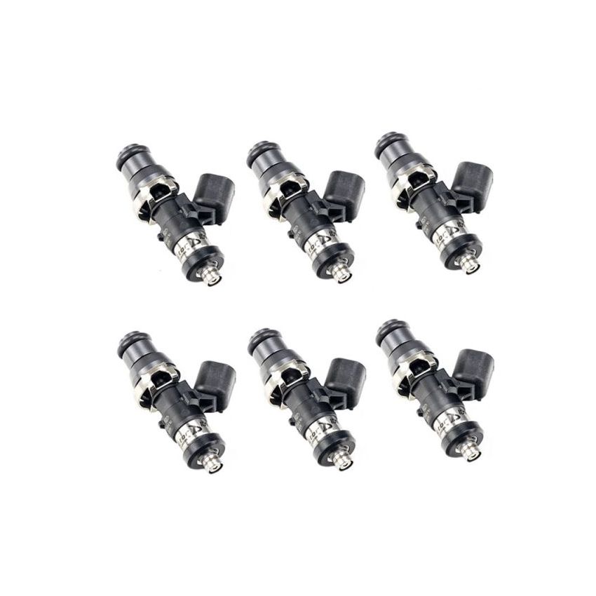 Injector Dynamics ID1050X Injectors - 48mm Length - 14mm Top - Denso Lower Cushion (Set of 6)