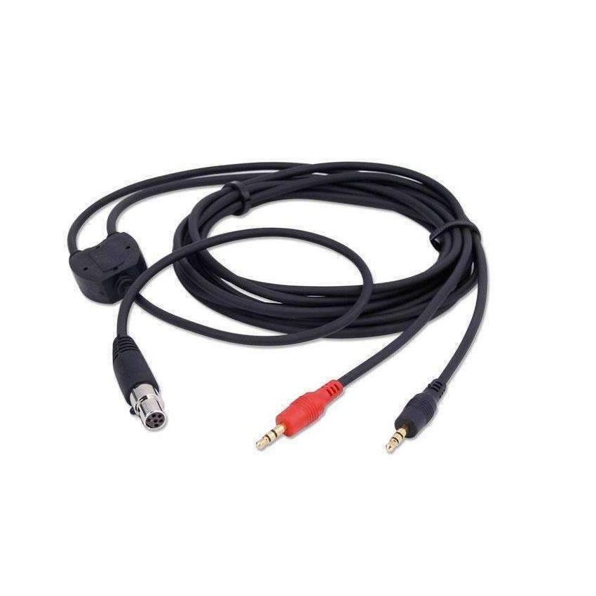 Rugged Radios CS-MUSIC-REC Music Input and Audio Record Connect Cable for Intercom AUX Port