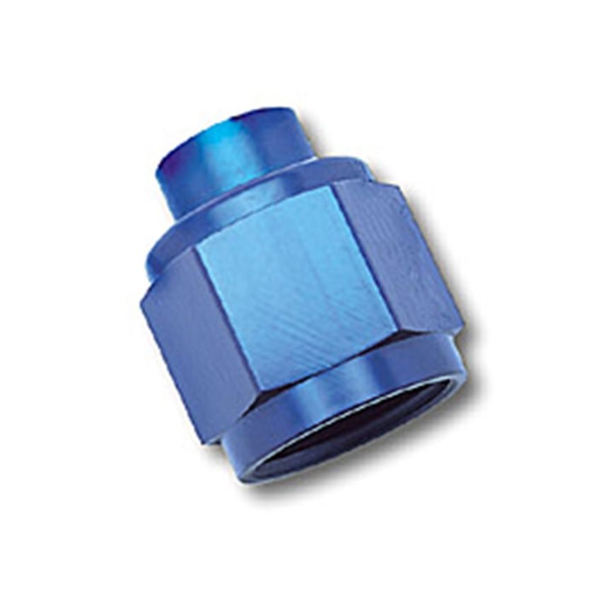 Russell Performance -6 AN Flare Cap (Blue)