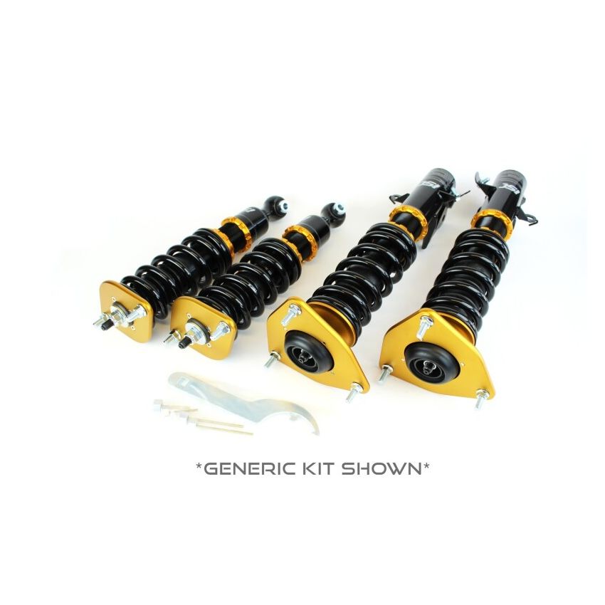 ISC Suspension T021B-T 00-05 Toyota Celica Basic Coilover Kit Track/Race 10k/7k Spring Rates