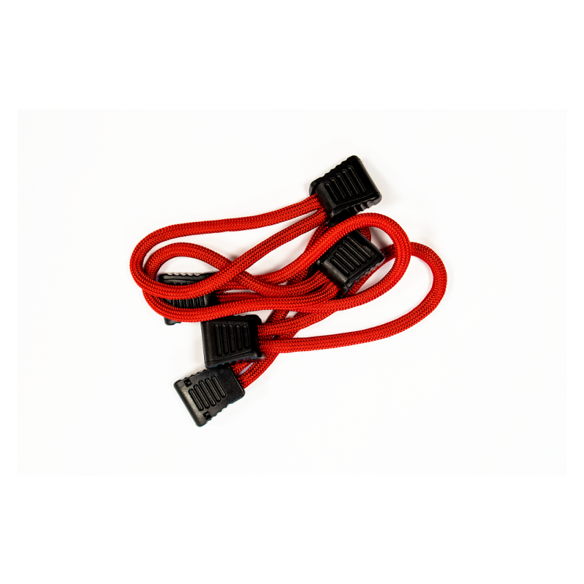 Fishbone Offroad Paracord Zipper Pulls 5 Pcs Red