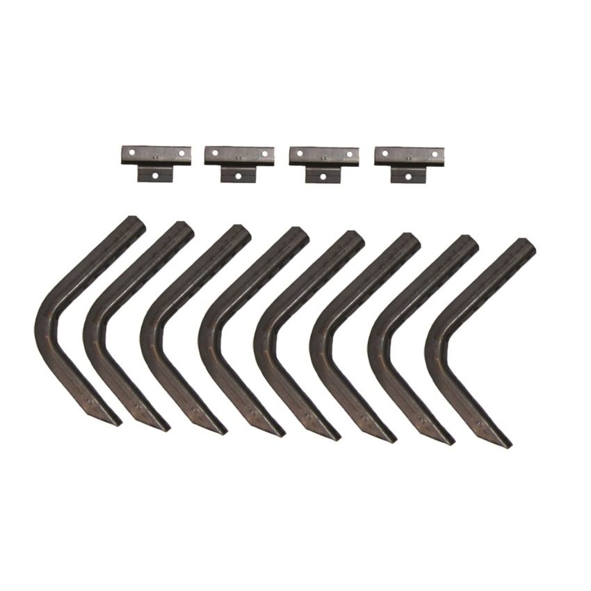 LUND 300016 02-08 Dodge Ram 1500 Std. Cab (54in) EZ Running Board Mounting Bracket Kit - Brite