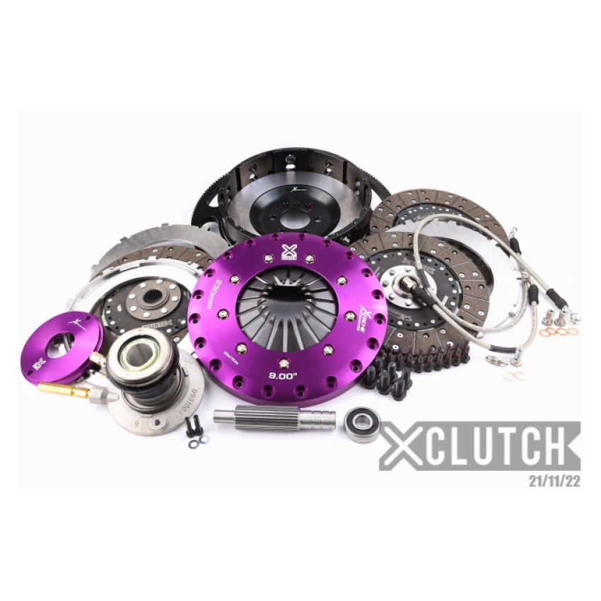 XCLUTCH XKCR23683-3G 14-15 Chevrolet Camaro Z/28 7.0L 9in Triple Solid Organic Clutch Kit