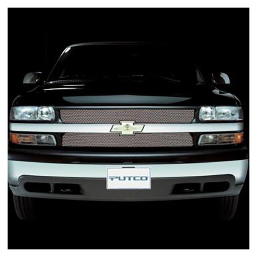 Putco 99141 04-08 Ford F-150 Bar Grille (6-pcs) (Excl Heritage) - Bolt on Liquid Mesh Grilles