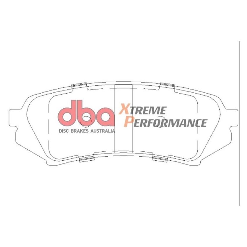 DBA 00-07 Toyota Land Cruiser XP650 Rear Brake Pads