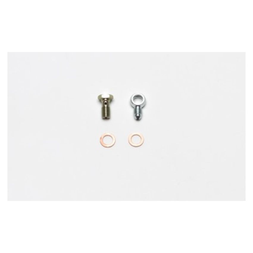 Wilwood 220-13674 Fitting Kit -3 Male w/ 3/8-24 Banjo Bolt (For Banjo Outlet Master Cylinders)