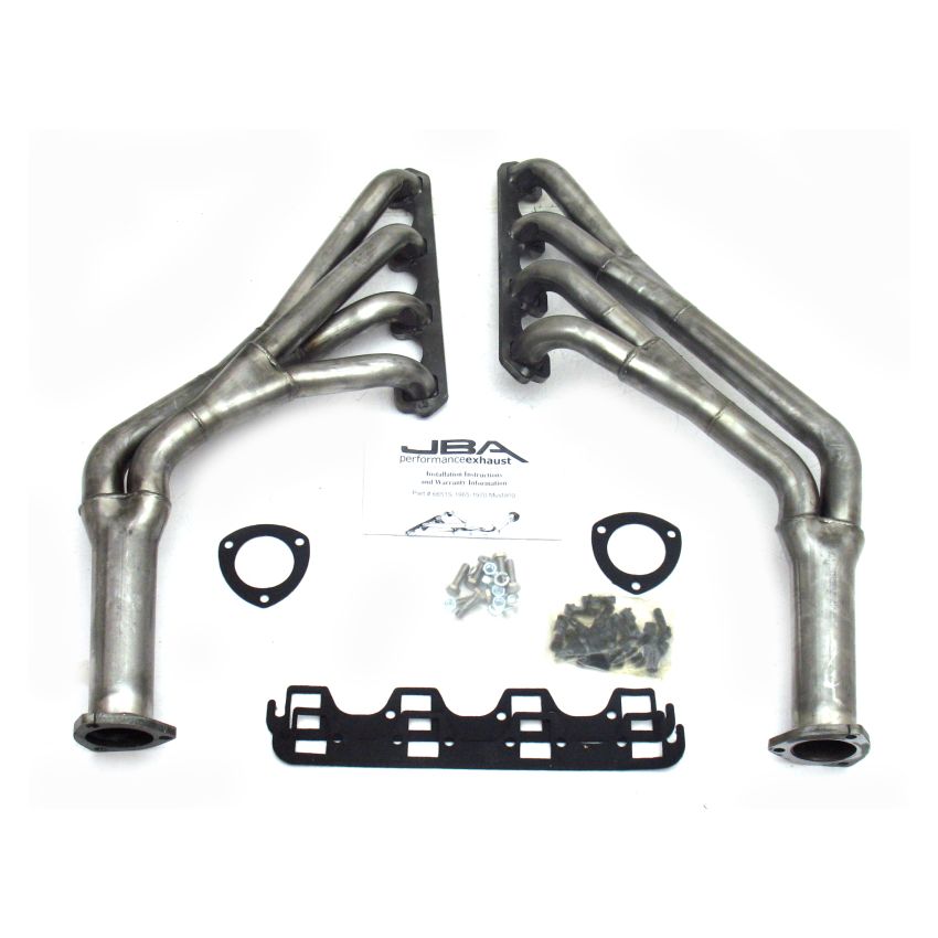 JBA 65-70 Ford Mustang 260-302 SBF 1-1/2in-1-3/4in Primary Raw 409 Tri Y Header