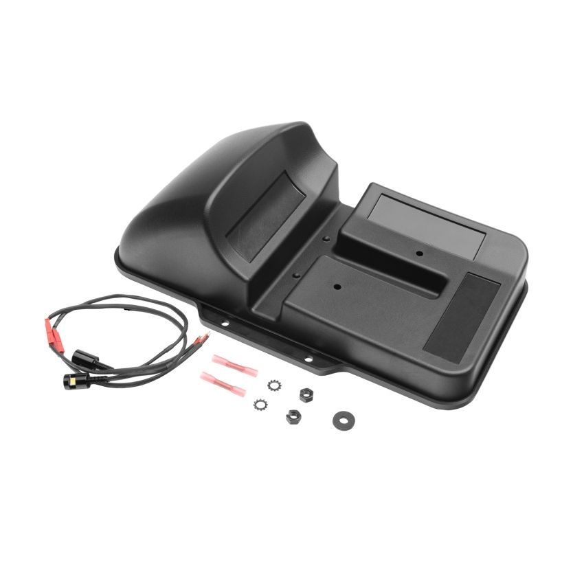 Rugged Ridge 18-22 Jeep Wrangler JL License Plate Relocation - Rear