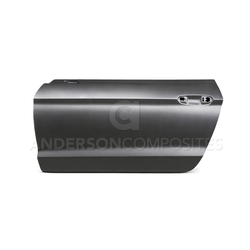 Anderson Composites 15-17 Ford Mustang Dry Carbon Doors (Pair)