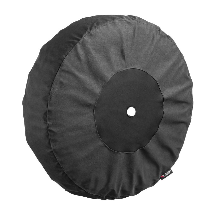 Rugged Ridge 30-32 Inch Tire Cover Black w/Camera Slot