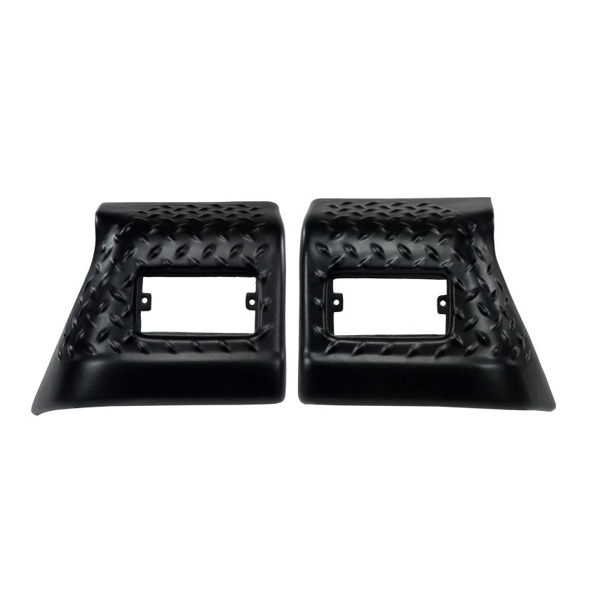 Rugged Ridge Front Fender Guards Body Armor 97-06 Jeep Wrangler