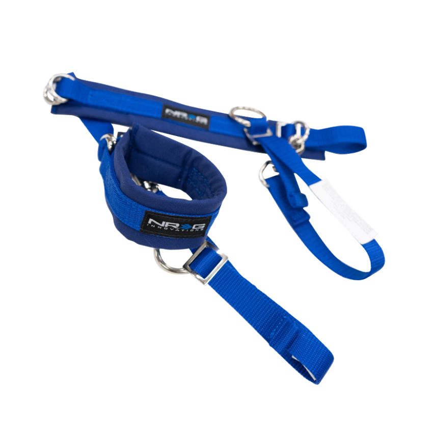 NRG SBH-AR01BL SFI 3.3 Arm Restraints One Pair - Blue