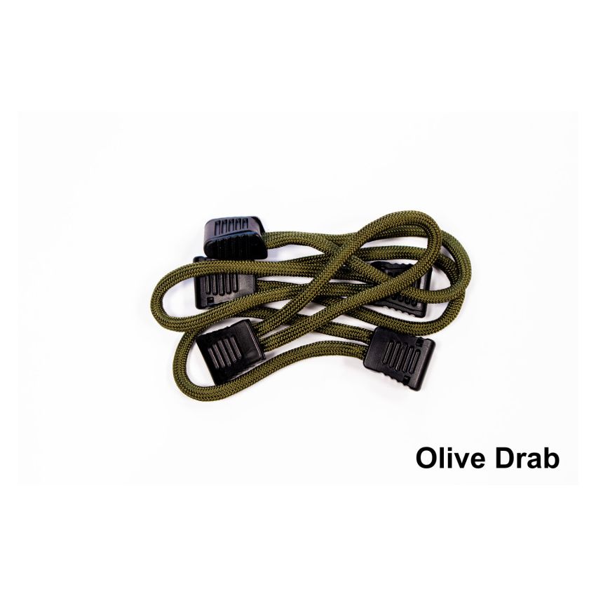 Fishbone Offroad Paracord Zipper Pulls 5 Pcs Olive Drab