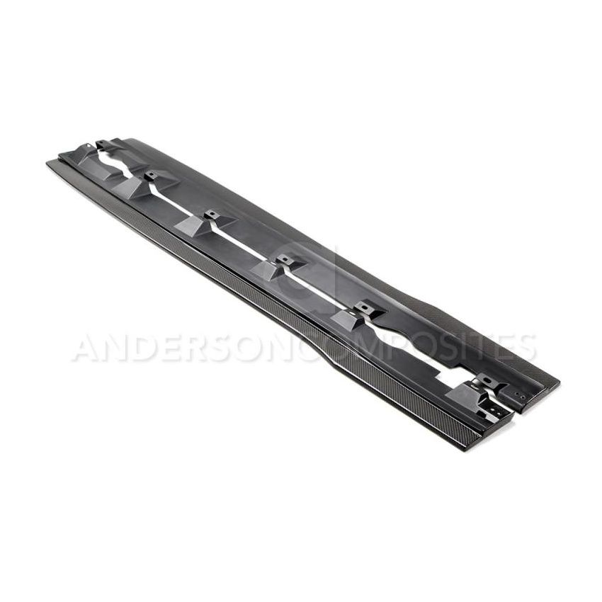 Anderson Composites 16-17 Ford Focus RS Type-AR Rocker Panel Splitter