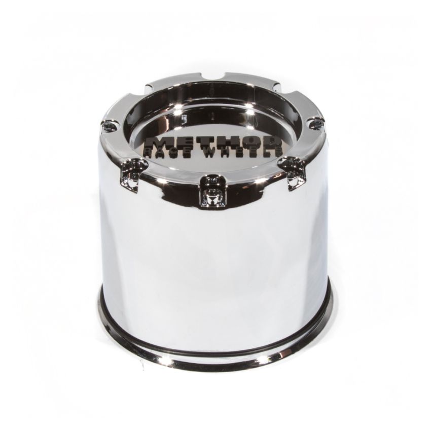 Method Cap 1524 - 130mm - 2 Piece - Chrome - Push Thru