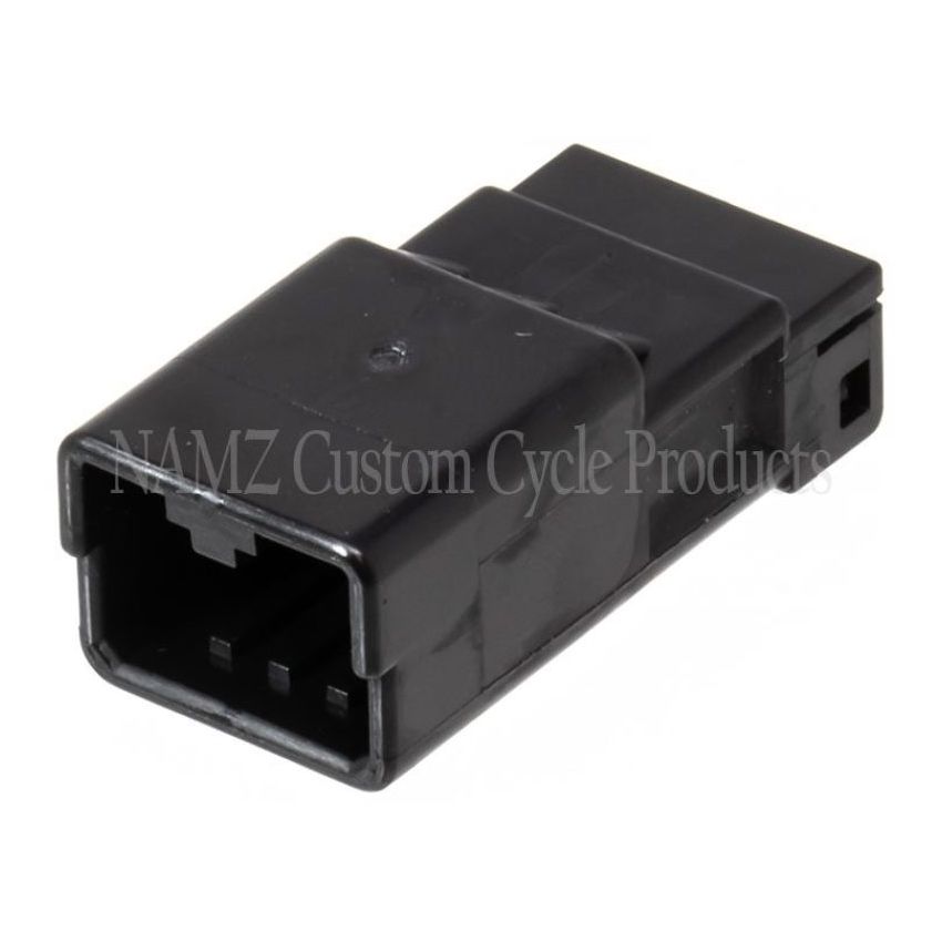 NAMZ NA-174967-2 AMP 040 Series 4-Position Male Wire Cap Housing Connector (HD 72904-01BK)