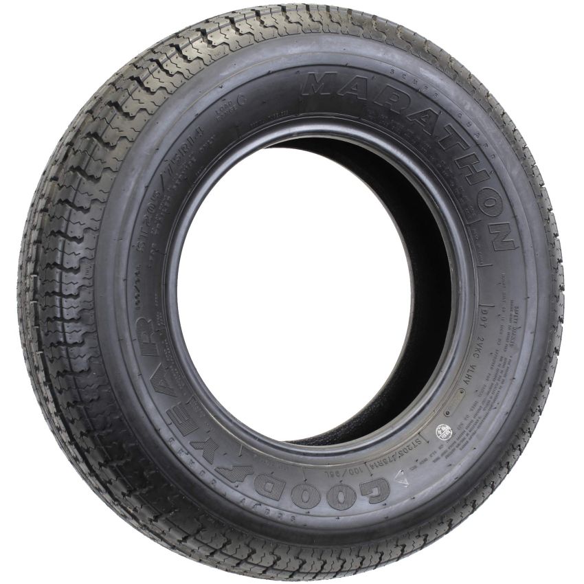Goodyear  762176406 ST205/75R14 C Marathon (Trailer Use Only)