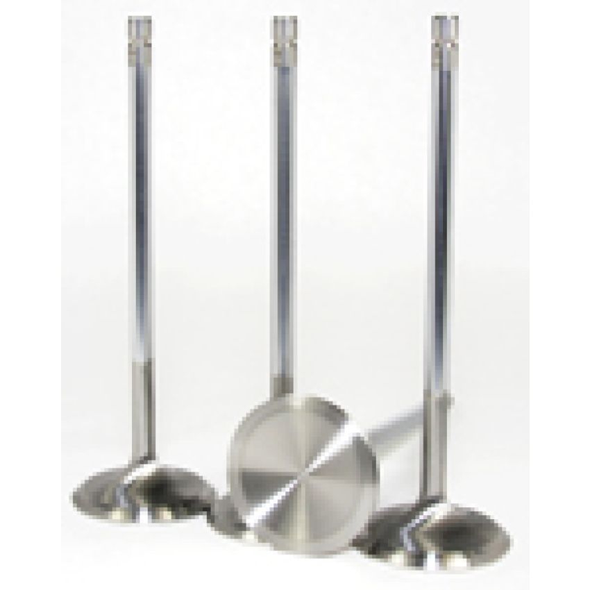 GSC P-D 4B11T 21-4N Chrome Polished Intake Valve - 35mm Head (STD) - SET 8