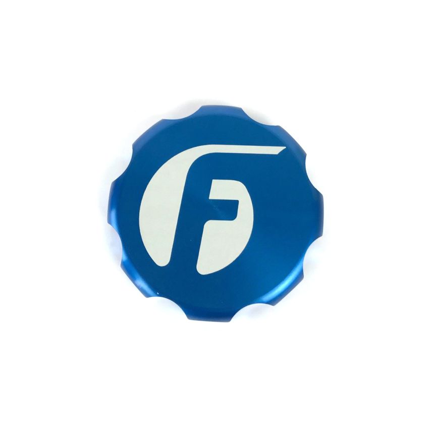 Fleece Performance 03-20016 Cummins Billet Oil Cap Cover - Blue