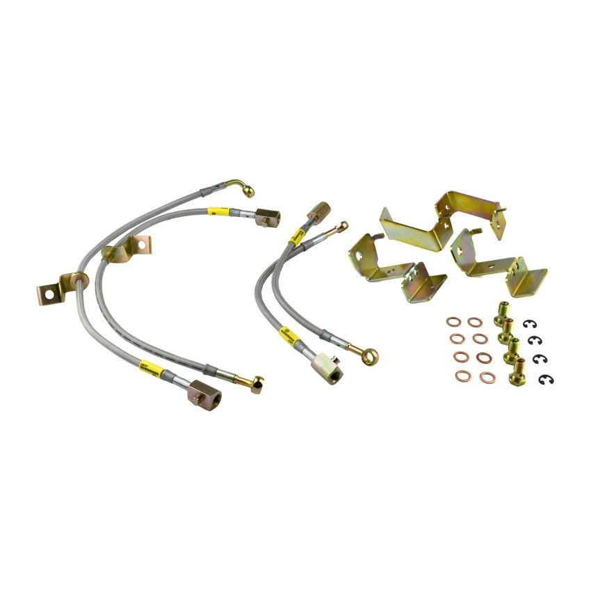 Goodridge 12364 05-14 Ford Mustang (w/ABS) Stainless Steel Brake Line Kit