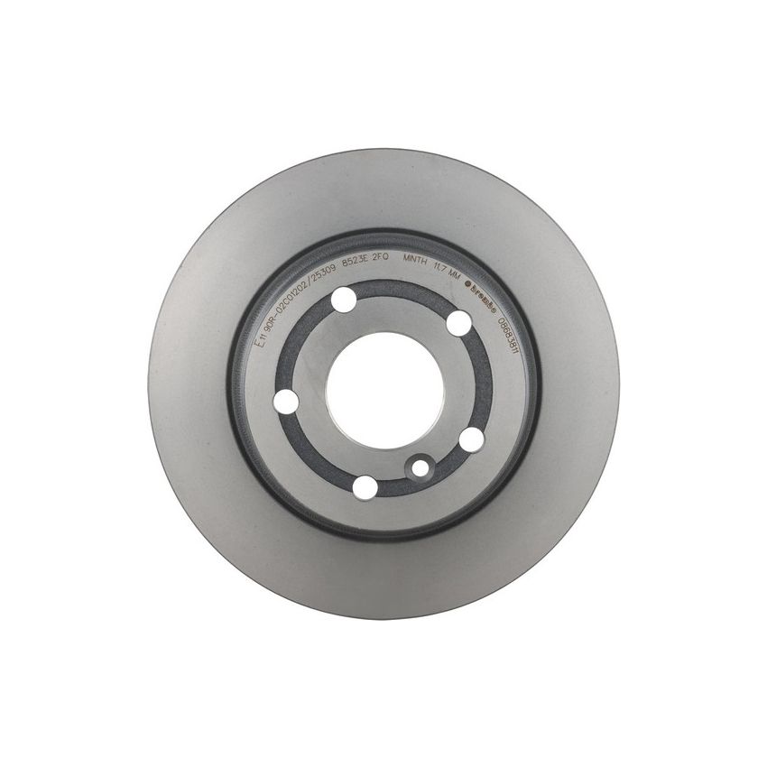 Brembo 08.6838.11 Brembo UV Coated Solid Brake Rotor