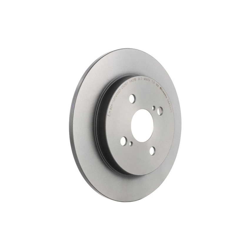 Brembo 08.A534.11 Brembo UV Coated Solid Brake Rotor