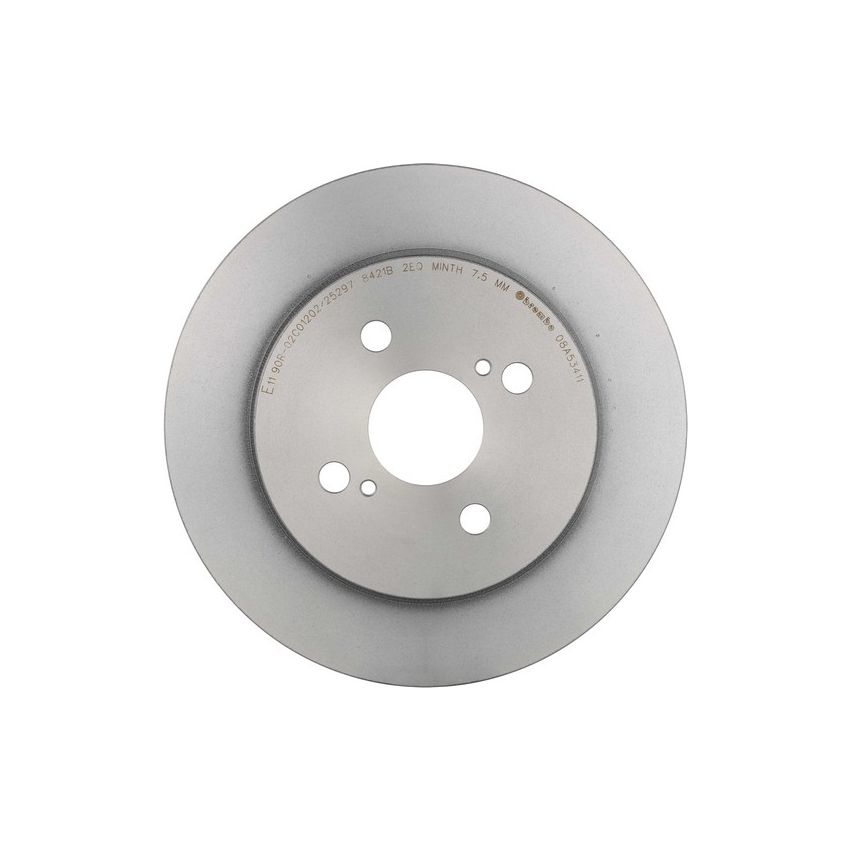 Brembo 08.A534.11 Brembo UV Coated Solid Brake Rotor