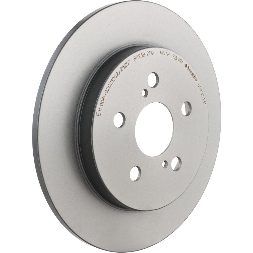Brembo 08.A534.31 Brembo UV Coated Solid Brake Rotor