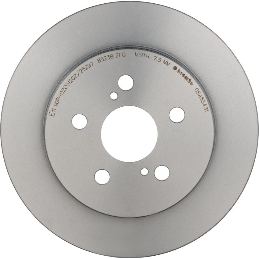 Brembo 08.A534.31 Brembo UV Coated Solid Brake Rotor