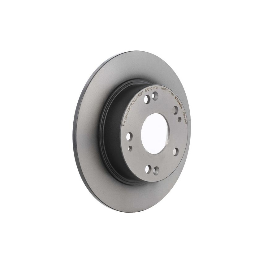 Brembo 08.B439.11 Brembo UV Coated Solid Brake Rotor