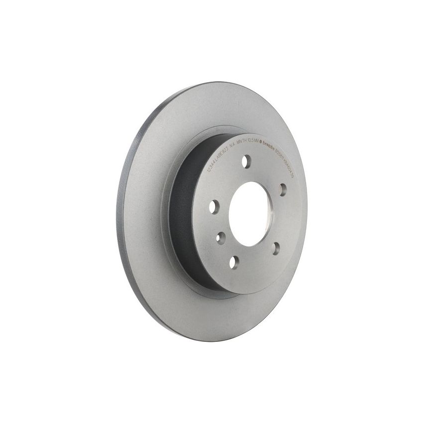 Brembo KT00930 Brembo ceramic brake pad and UV coated solid  brake disc kit