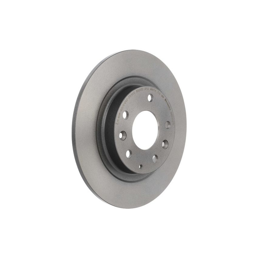 Brembo 08.D222.11 Brembo UV Coated Solid Brake Rotor