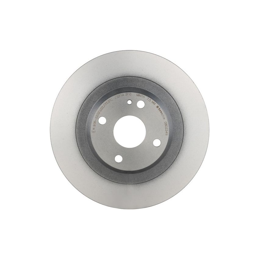 Brembo 08.D224.11 Brembo UV Coated Solid Brake Rotor